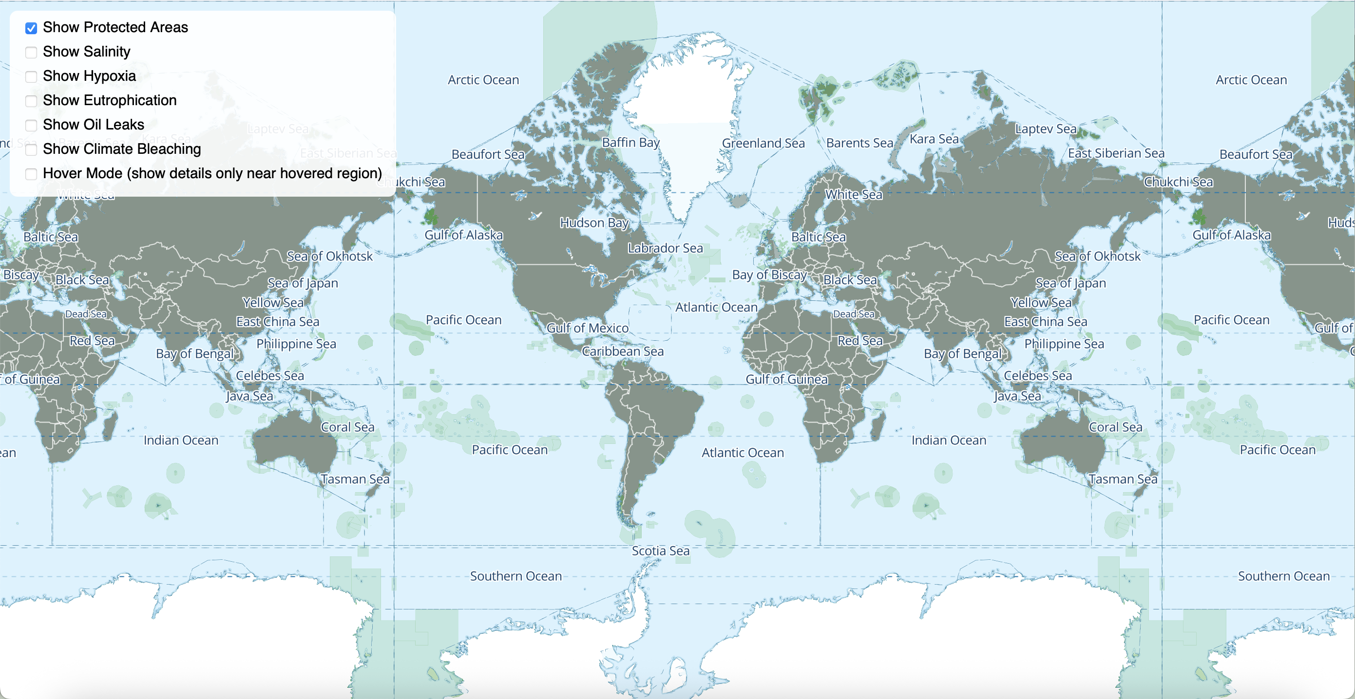 Zoomed Map